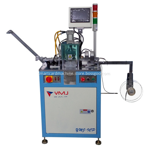 Smart IC Card Chips Punching Machine PLC